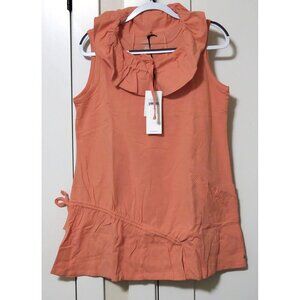 NWT $85 NEON BUDDHA Bali Tank Tunic - M Blush (Peach Color)